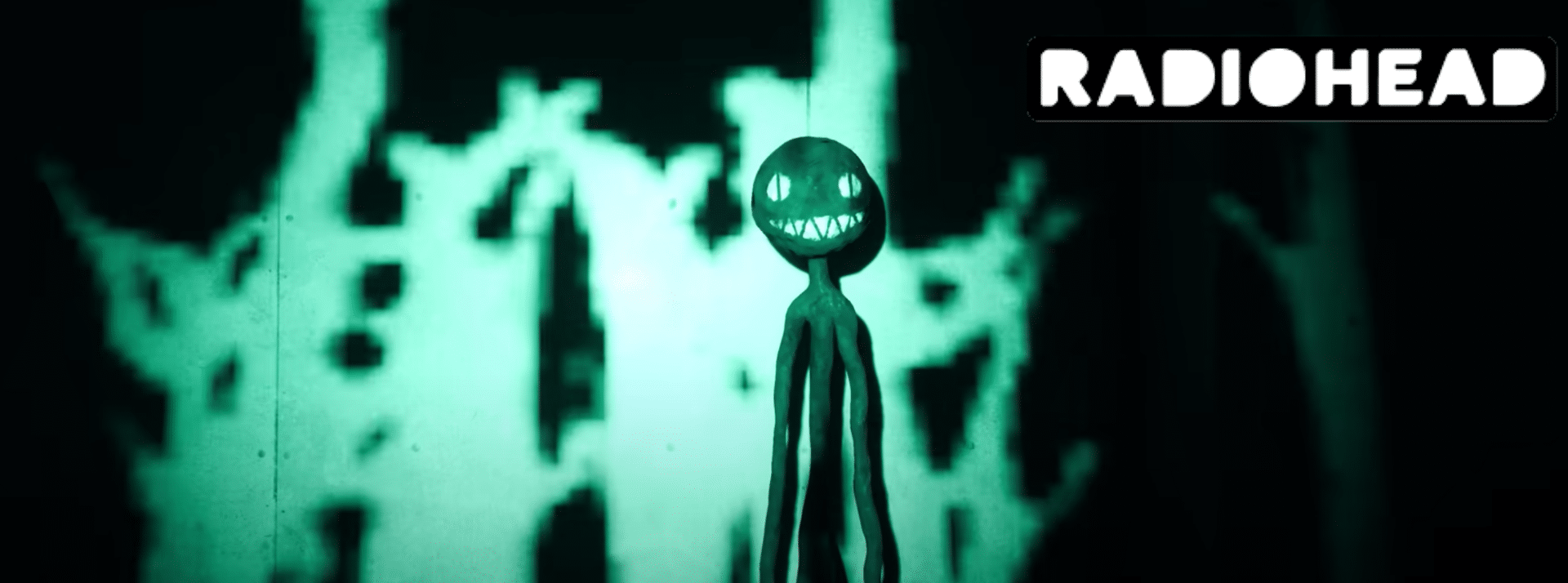 Radiohead lance son exposition en ligne avec Epic Games Créature maléfique issue de l'exposition virtuelle de Radiohead
