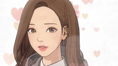 Jeune fille du webtoon True beauty