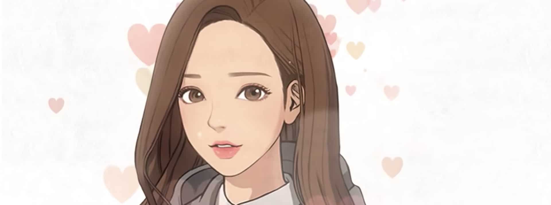 Jeune fille du webtoon True beauty