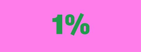 1%