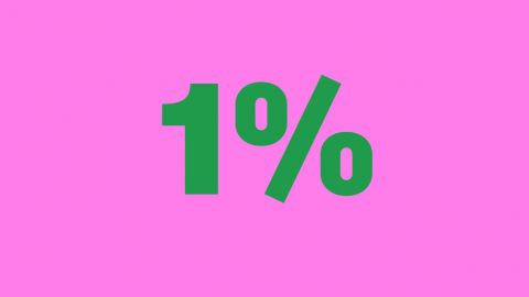 1%