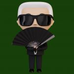 Karl Lagerfeld en figurine