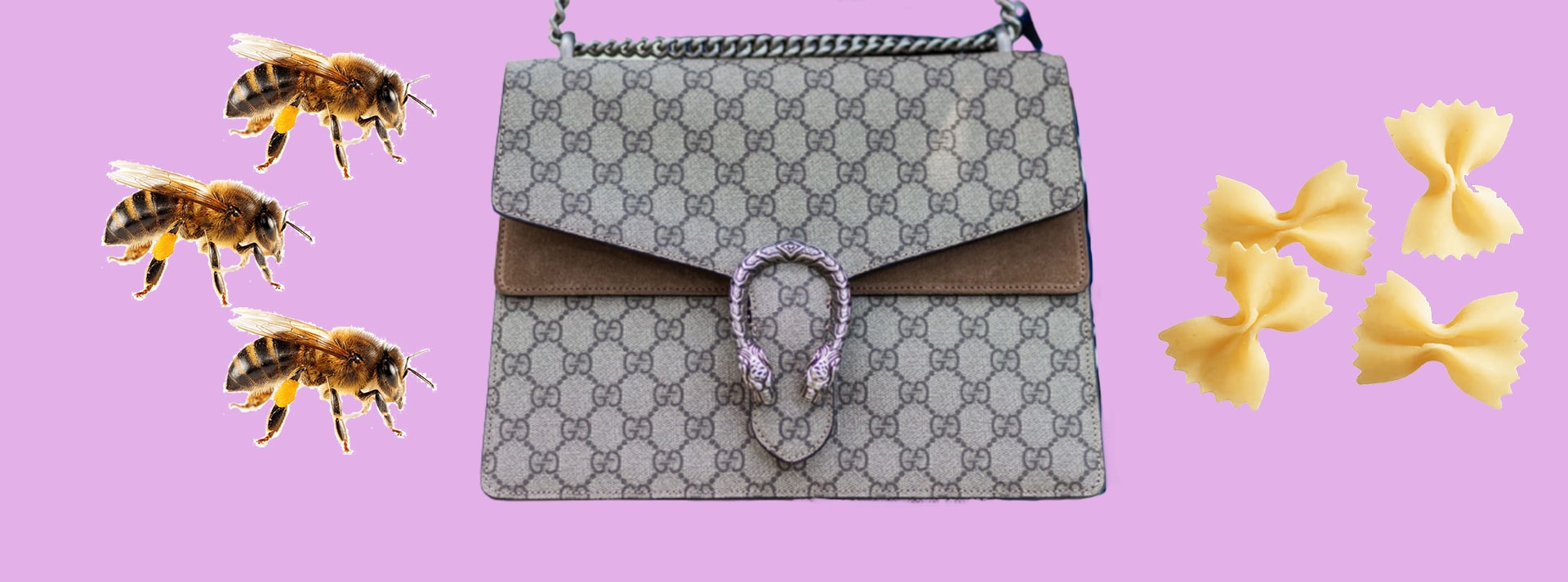 2021 en 21 actualités qui vous ont (peut-être) échappé Un sac Gucci, des abeilles et des pâtes crues