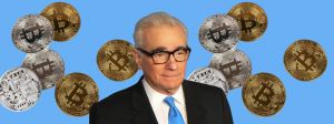 Martin Scorsese sur fond de bitcoins