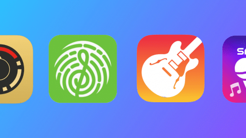figure, yousician, garageband et smule sont des applis pour apprendre la musique