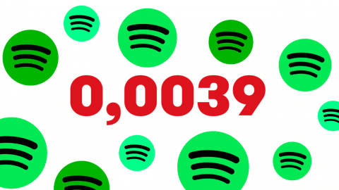 0,0039€, le salaire par lecture d’un artiste sur Spotify