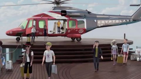 Capture d'écran de la vidéo de présentation de Cryptoland