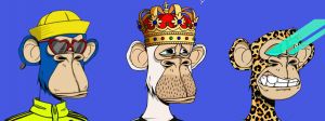 3 Bored Apes