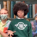 De gauche à droite, @averyqueerbookclub, @the.ones.about.books et @aymansbooks