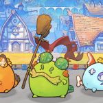 Capture d'écran Axie Infinity avec 3 personnages du jeu