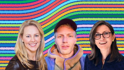 Kathryn Haun, Olaf Carlson-Wee et Cathie Wood