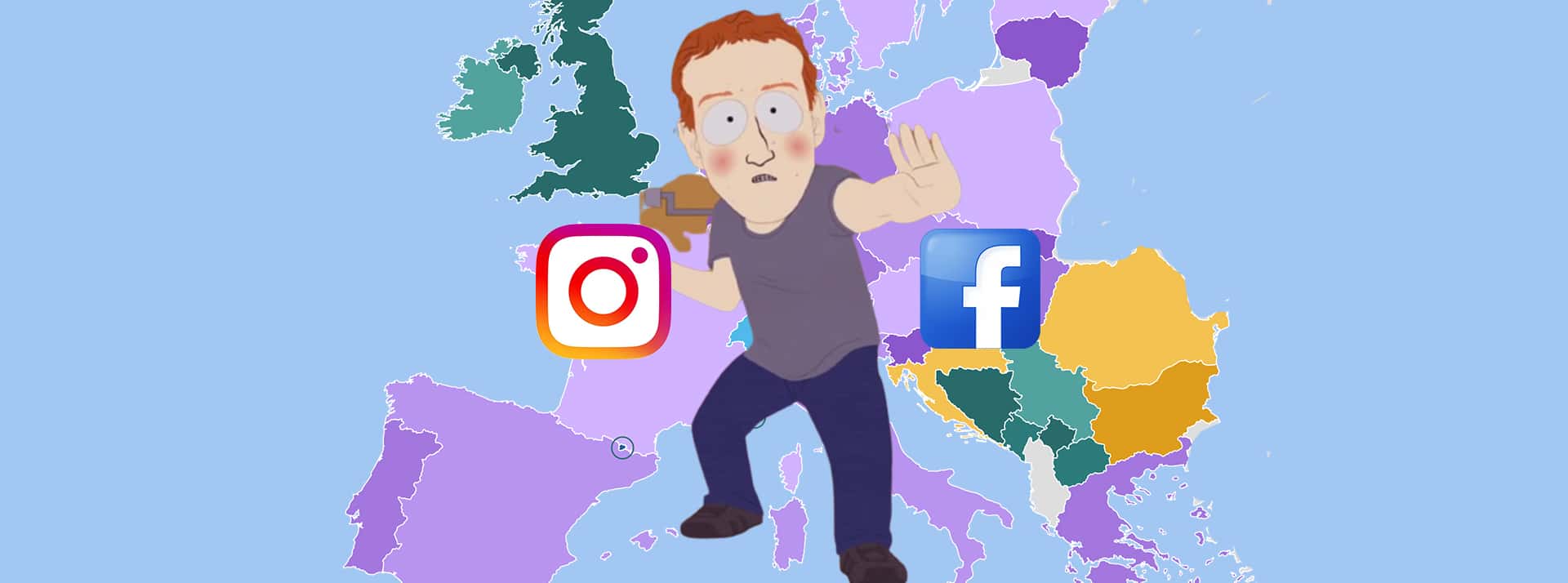 Zuckerberg par en guerre contre l'Europe