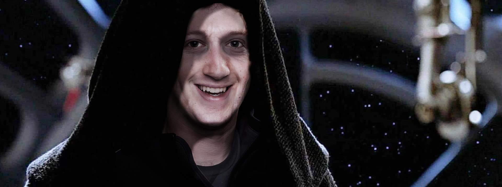 Meta fausse campagne contre TikTok - L'ADN Zuckerberg en vilain empereur de Star Wars