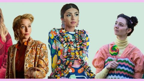 Montage avec plusieurs looks de Sex education