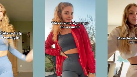 Capture d'écran d'un compte TikTok