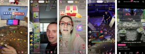 des extraits de live tiktok avec de l'argent en jeu