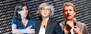 Anne Hidalgo, Valérie Pécresse et Yannick Jadot