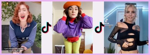 tendances mode capture écran TikTok