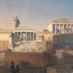 Peinture d'Athènes antique