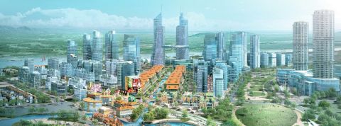 Eco delta smart village Busan, Corée du Sud Eco delta smart village Busansan