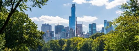 Central Park à New York, un - laboratoire - pour étudier le changement climatique dans central park Central park