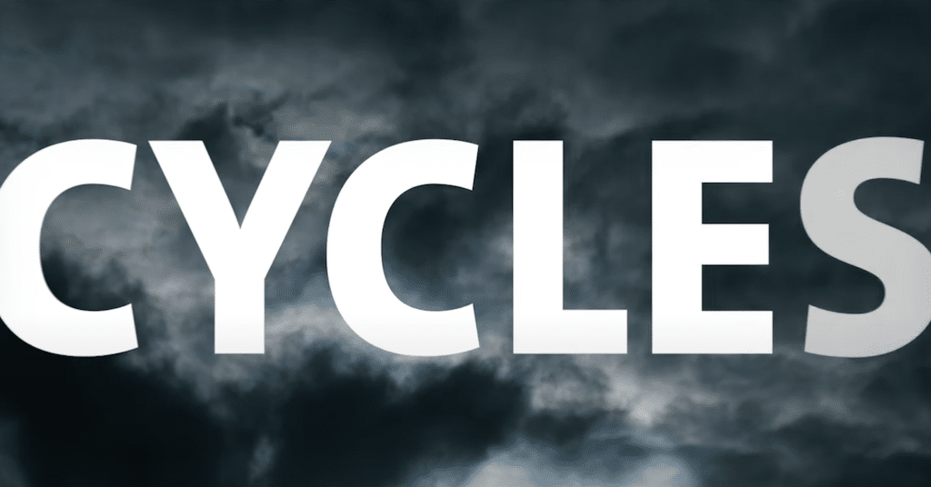 texte sur fond de nuage