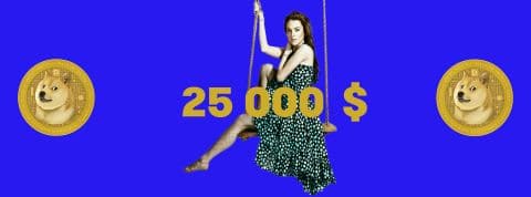Pour 25000 $, Lindsay Lohan fait des tweets bidons sur les cryptos Lindsay Lohan sur une balançoire et chiffre 25000