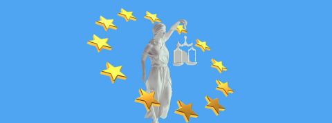 Fini dark patterns et algoritmes opaques : c'est quoi le DSA ? Drapeau de l'Europe