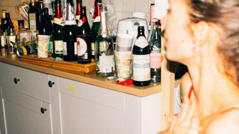 fête dans une cuisine