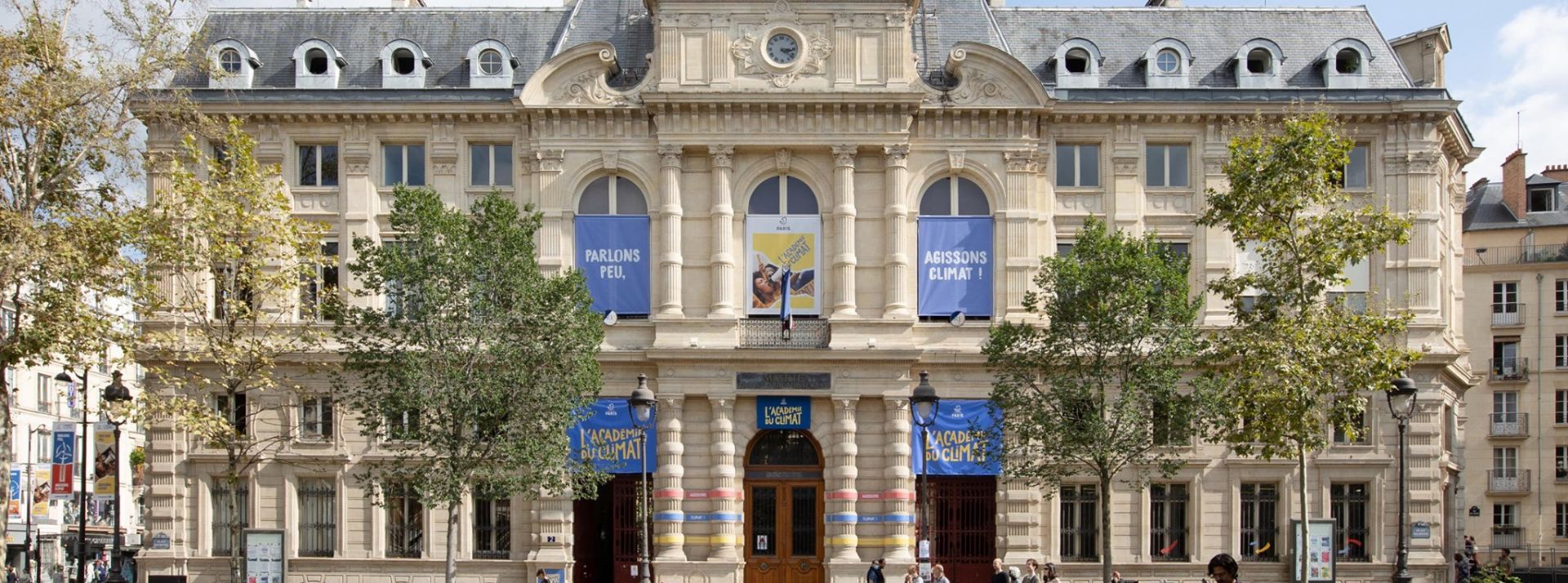 academie du climat photo de la façade de l'académie du climat
