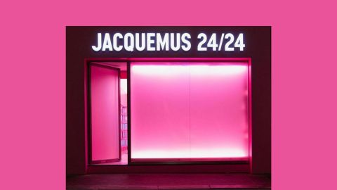 Distributeur automatique Jacquemus rose