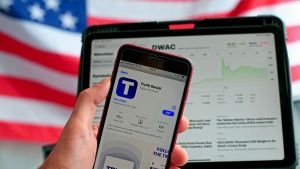 Visuel de l'application Truth Social