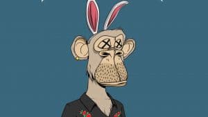 Singe NFT du Bored Ape Yacht Club
