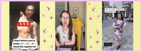 Sur les réseaux, ils parlent de leur handicap avec humour Trois comptes TikTok d'influenceurs handicapés