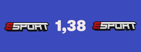 En fin d’année 2022, le marché du eSport devrait peser 1,38 milliard de dollars 1,38 sur fond bleu