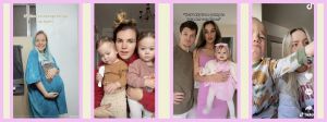 Des mamans et leurs enfants sur TikTok