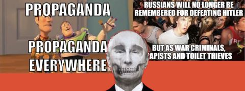 9-gag2 des mèmes anti-Poutine