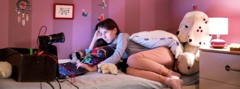 Féminisme, datas Photo du tournage du documentaire de Brut : Caught in the net