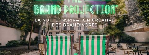 Le Club des Annonceurs célèbre la créativité publicitaire au prisme des principaux enjeux des annonceurs THE BRAND PROJECTION Jardin abvec 2 transat rayés blanc et vert
