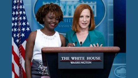 Karine Jean-Pierre et Jen Psaki