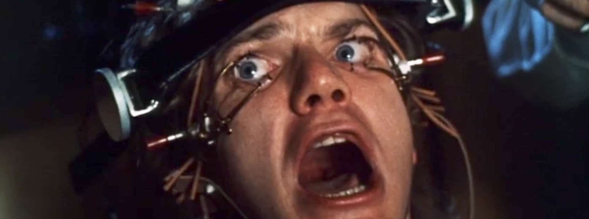 Une image du film Orange Mécanique