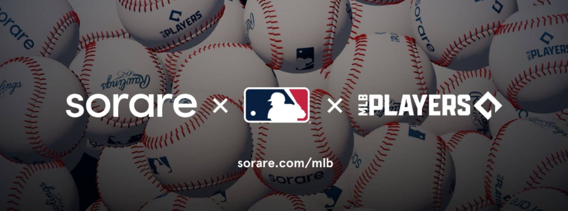 La Major League Baseball (MLB), MLB Players, Inc. et Sorare ont annoncé un partenariat - L'ADN Logo SOrare et MLB Players