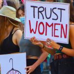 Manifestation contre l'interdiction de l'avortement