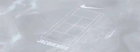 Jacquemus dévoile les premières images de sa collaboration avec Nike Logo Nike et Jacquemus