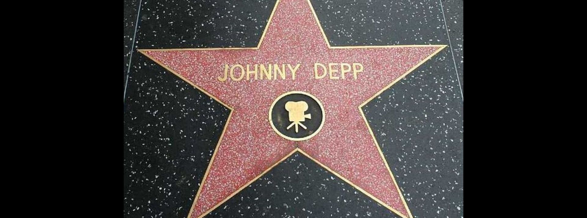Etoile de Johnny Depp sur Hollywood Walk of Fame