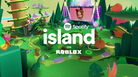 Affiche de Spotify Island