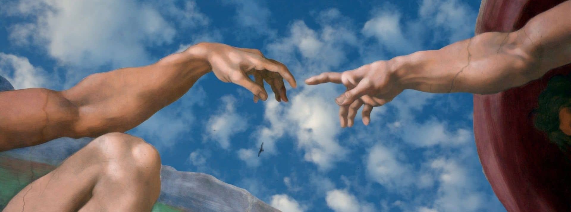 creation of Adam by Michelangelo, Vaticano