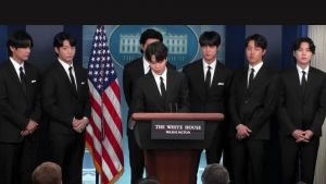 Les BTS au pupitre de la maison blanche