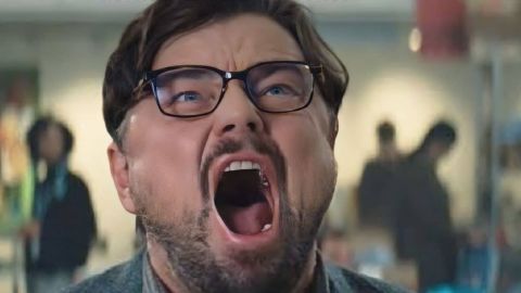 Leonardo di Caprio, hurlant dans Don't look up, film Netflix