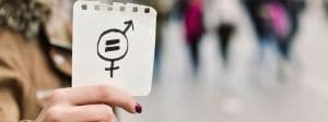 Symbole de l'égalité homme/femme